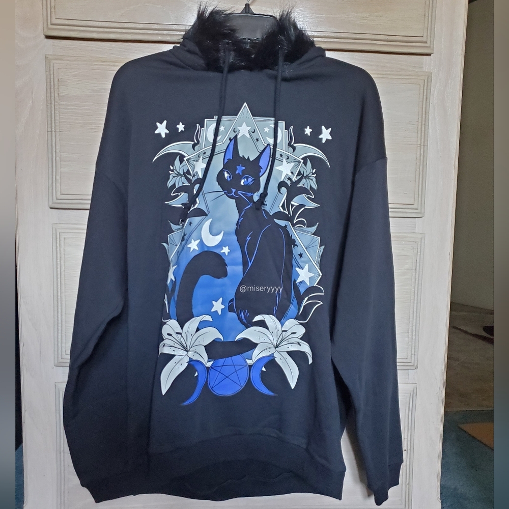 *FLAWED* DEADSTOCK NWT Dolls Kill/ The Grave Girls Hoodie